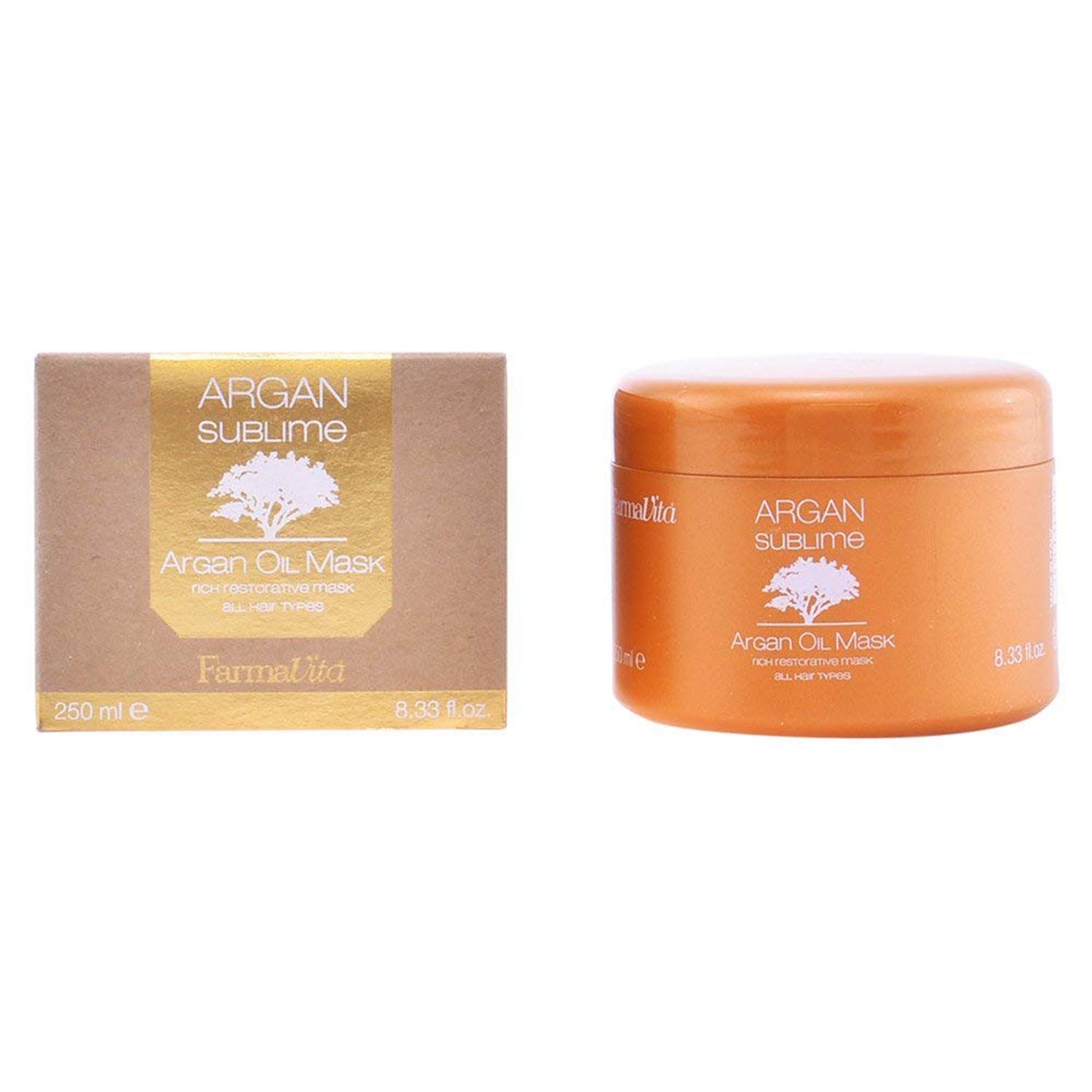 Farmavita Argan Sublime Mascarilla Aceite De Argan 250Ml